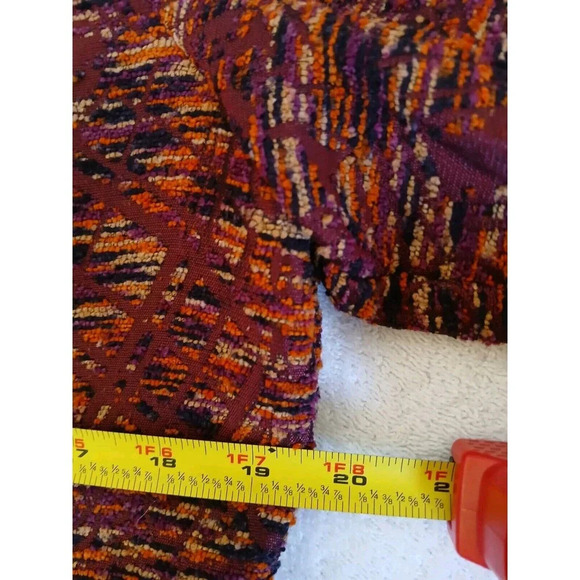 Coldwater Creek Southwestern Sweater Jacket Small Embroidered Fringe Unique - Picture 12 of 15